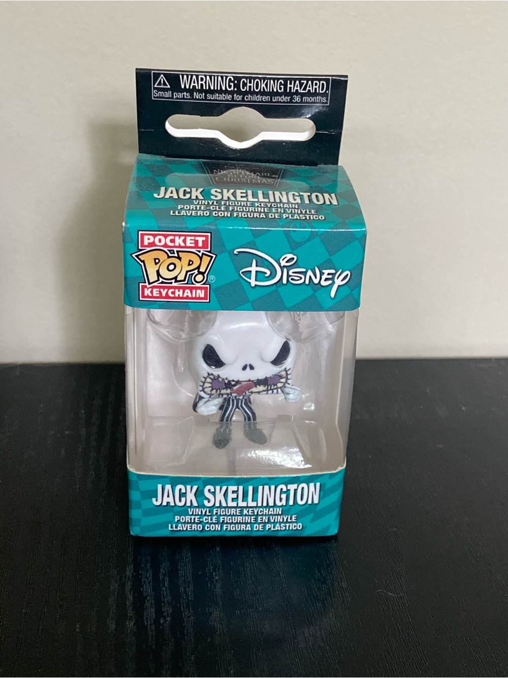 Disney Jack Skellington Funko Keychain